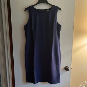 Chadwicks Blue Sleeveless Sheath Mini Dress